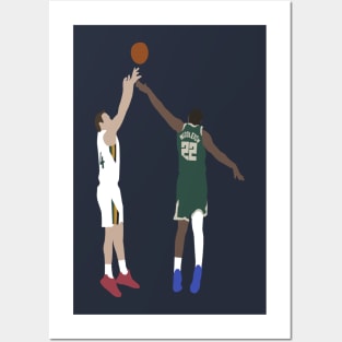 Bojan Bogdanovic Game Winner Over Kris Middleton Posters and Art